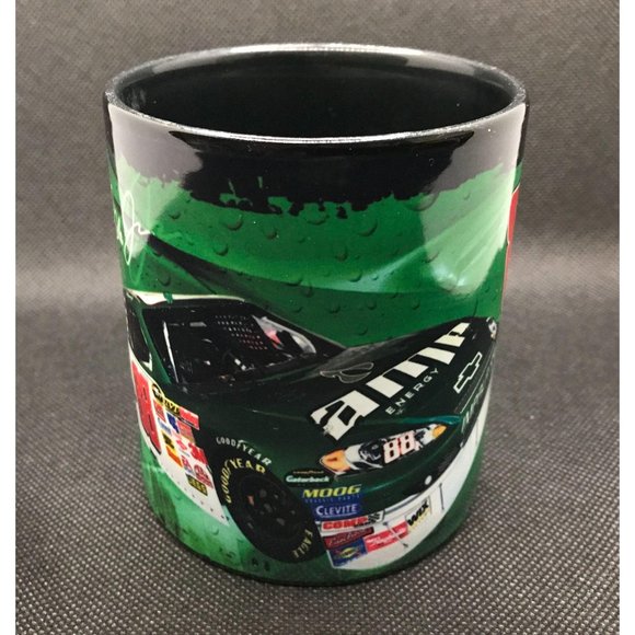 DALE EARNHARDT JR. #88 RACING MUG WITH NASCAR COA - Picture 2 of 4
